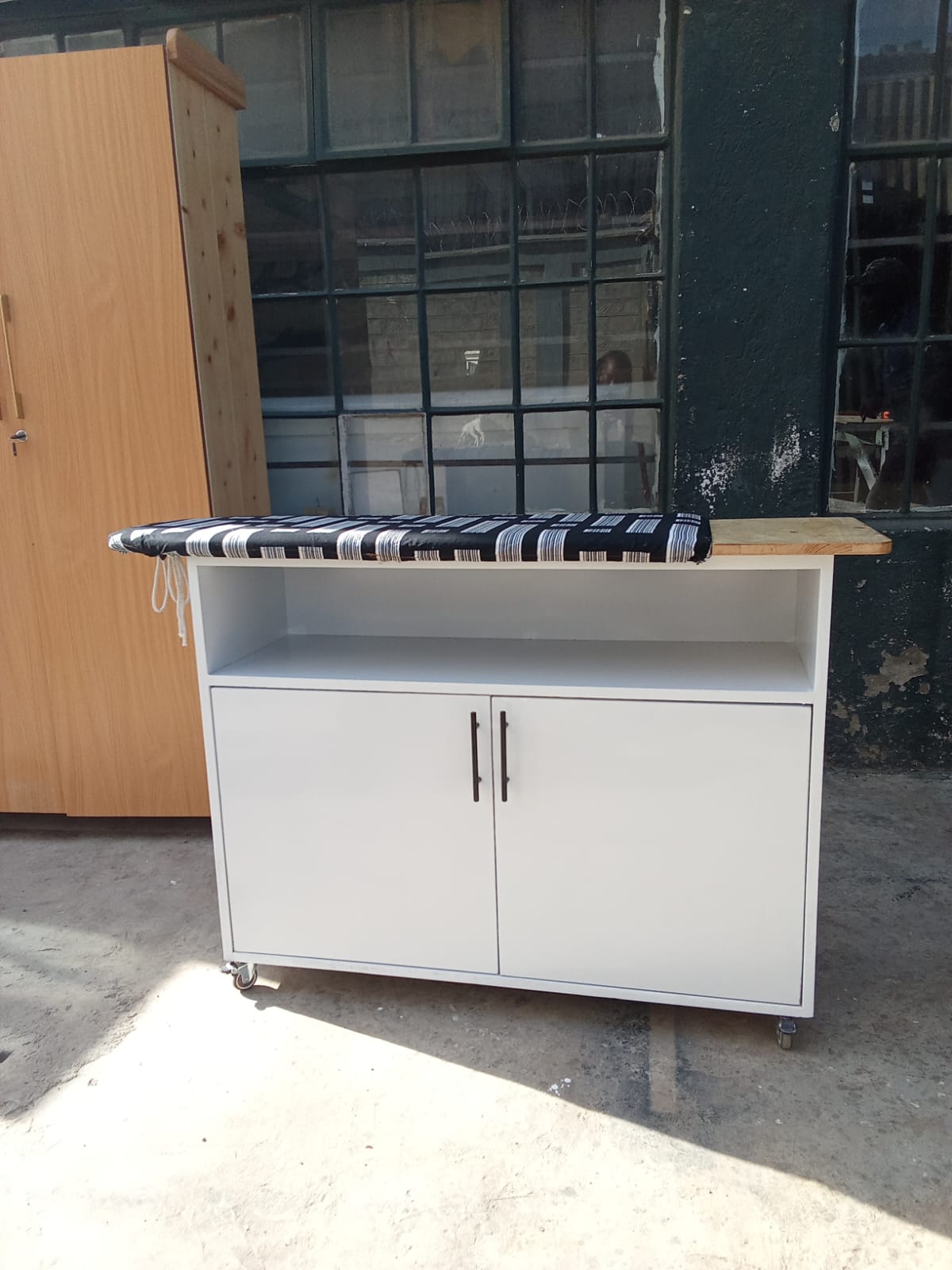 Impala White Iron Shelf